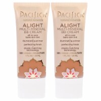 Pacifica Alight MultiMineral BB Cream  3 Dark  Pack of 2 Makeup 1 oz