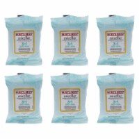 Burt's Bees Micellar Makeup Removing Towelettes  Coconut and Lotus Water  Pack of 6 10 Count