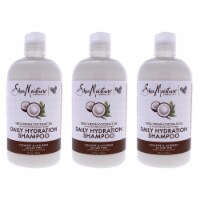 Shea Moisture 100 Percent Virgin Coconut Oil Daily Hydration Shampoo Pack of 3 13 oz