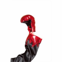 Roma Costume 14-Gl103-As-O-S Sequin Boxing Gloves- One Size Costume