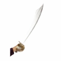Roma Costume 4693-As-O-S Pirate Sword With Round Handle#44; - One Size Costume
