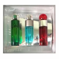 Perry Ellis GSM3603PC1.0SPR 1.0 oz 360 Eau De Toilette Spray Gift Set for Men, 3 Piece