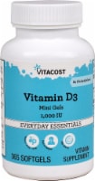 Vitacost Vitamin D3 Mini Gels 1000iu