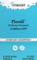 Vitacost Florell Probiotic Formula Everyday Essentials Vegetarian Capsules