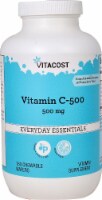 Vitacost Vitamin C-500 Natural Blueberry Raspberry and Boysenberry Flavored Chewable Wafers