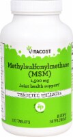 Vitacost Methylsulfonylmethane MSM Tablets 1500mg Perspective: Main