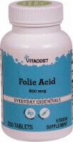 Vitacost Folic Acid Dietary Supplement 800mcg