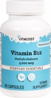 Vitacost  Vitamin B-12 Methylcobalamin Capsules 5000mcg