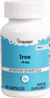 Vitacost Iron Capsules 18mg
