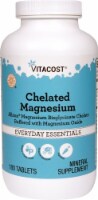 Vitacost Chelated Magnesium Albion Magnesium Bisglycinate Chelate with Magnesium Oxide Tablets