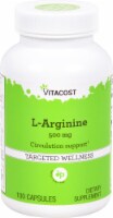Vitacost L-Arginine Targeted Wellness Capsules 500mg