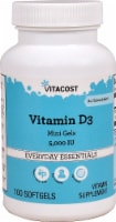 Vitacost Vitamin D3 Mini Gels 5000IU