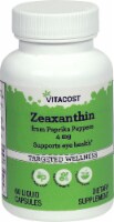 Vitacost Zeaxanthin Targeted Wellness Liquid Capsules 4mg