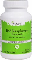 Vitacost Red Raspberry Leaves Dietary Supplement Capsules 960mg