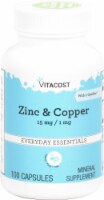 Vitacost Zinc & Copper Capsules