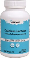 Vitacost Calcium Lactate Capsules 210mg