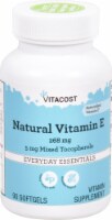 Vitacost Natural Vitamin E Supplement Softgels 268mg
