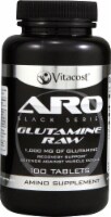 ARO-Vitacost Black Series Glutamine Raw Amino Supplement Tablets