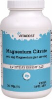 Vitacost Magnesium Citrate Mineral Supplement Tablets 400mg