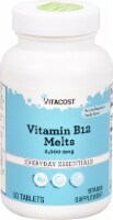 Vitacost Vitamin B12 Raspberry-Peach Melts Everyday Essentials Tablets