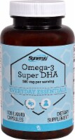 Vitacost Synergy Omega-3 Super DHA Dietary Supplement Liquid Capsules