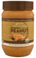 Vitacost Certified Organic Crunchy & Unsalted Peanut Butter