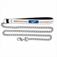 GameWear CLL-MLB-KAR-M Kansas City Royals Medium Baseball Leather with 2.5mm Chain Leash