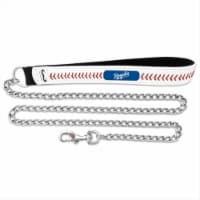 GameWear CLL-MLB-KAR-L Kansas City Royals Large Baseball Leather with 3.5mm Chain Leash