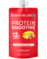 Designer Wellness® Strawberry Banana Protein Smoothie Perspective: Main