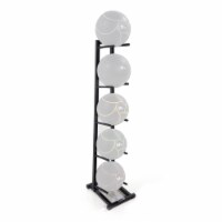 Power Systems PS-27150 Medicine Ball Tree Rack for 5 Standard Size Balls, Black