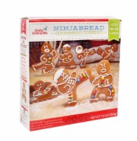 Crafty Cookie Pre Baked Ninjabread Cookie Kit - 8 ct