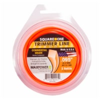 MaxPower Precision Parts Square Cut Trimmer Line Refills - Orange Perspective: Main