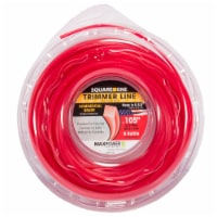 MaxPower Square-Shaped Trimmer Line - Red Perspective: Main