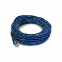 Monoprice Patch Cord,Cat 5e,Booted,Blue,50 ft.  143