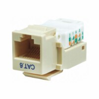 Monoprice Datacom Jack,Cat6,Tooless,Ivory  1042