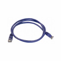 Monoprice Patch Cord,Cat 5e,Booted,Purple,3.0 ft.  2137