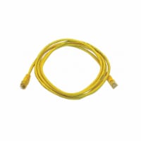 Monoprice Patch Cord,Cat 5e,Booted,Yellow,7.0 ft.  2142