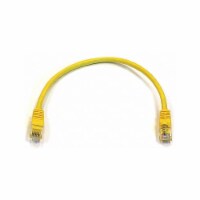 Monoprice Patch Cord,Cat 6,Booted,Yellow,1.0 ft.  2291