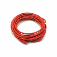 Monoprice Patch Cord,Cat 6,Booted,Red,25 ft.  2318