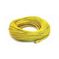 Monoprice Patch Cord,Cat 6,Booted,Yellow,100 ft.  2332
