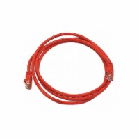 Monoprice Patch Cord,Cat 5e,Booted,Red,5.0 ft.  3381