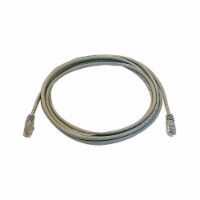 Monoprice Patch Cord,Cat 5e,Booted,Gray,10 ft.  3386