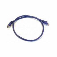 Monoprice Patch Cord,Cat 6,Booted,Purple,2.0 ft.  3423