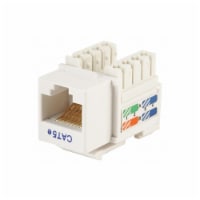 Monoprice Datacom Jack,Cat5,Punch Down,White  5376