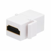 Monoprice HDMI Coupler (F to F), Keystone, White  6852