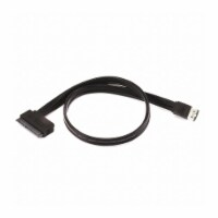 Monoprice eSATAp(M)/SATA(M), 19in, Black 8492