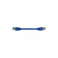 Monoprice Patch Cord,Cat 6A,Booted,Blue,0.5 ft.  8600
