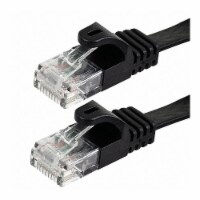 Monoprice Patch Cord,Cat 5e,Flexboot,Black,7.0 ft.  9549