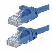 Monoprice Patch Cord,Cat 6,Flexboot,Blue,0.5 ft.  9789