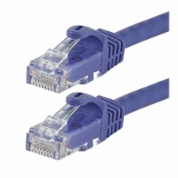 Monoprice Patch Cord,Cat 6,Flexboot,Purple,2.0 ft.  9873